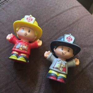 Fisher-Price Rescue Heroes Action Figures - firemen